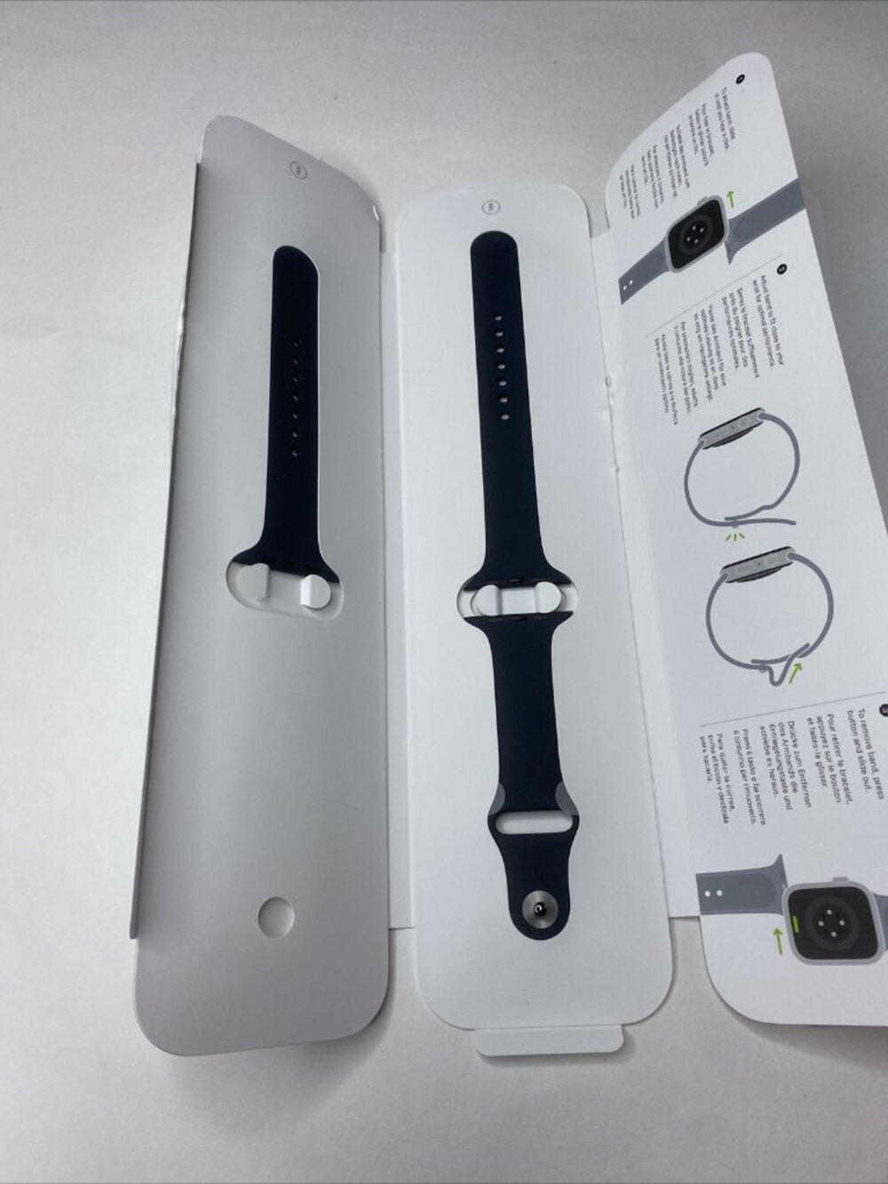 Apple Watch Series 7 Sport Band Midnight M L S M New Without Box